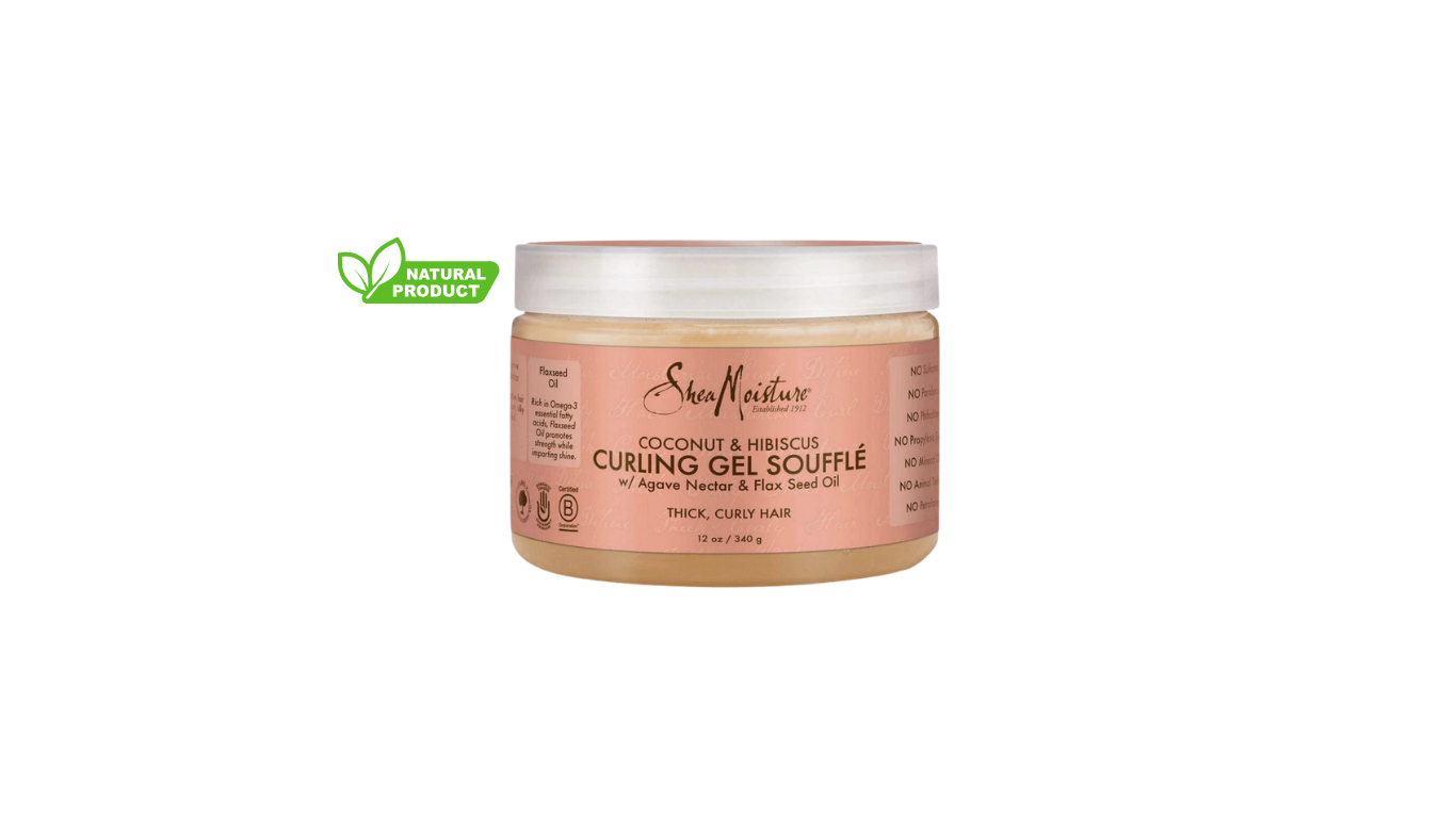 Shea Moisture - Gel bouclant soufflé (340g)